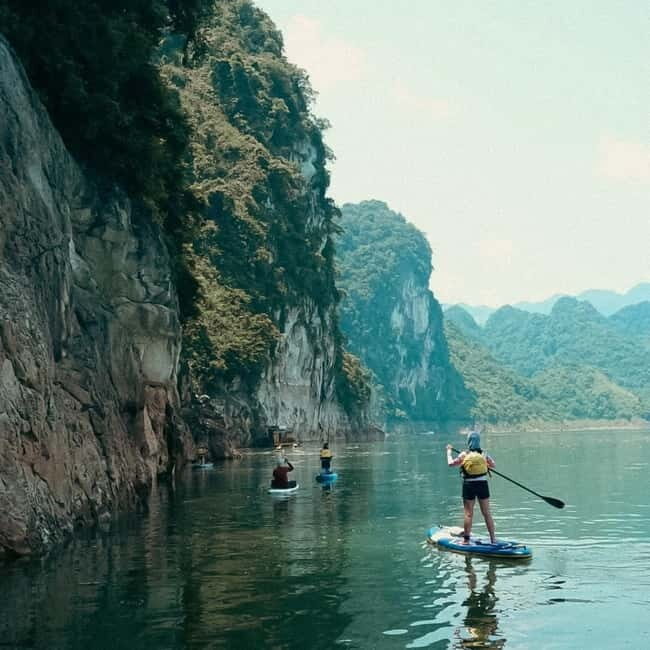 Ngoi Hoa Bay & Dragon Eyed Lake: SUP & Swim Adventure Tour - Exploring Vietnam’s Hidden Waterways: Ngoi Hoa Bay & Dragon Eyed Lake SUP & Swim Adventure