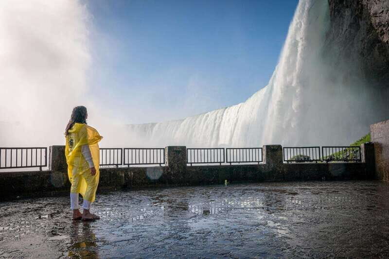 Niagara Falls, Canada: First Boat Cruise & Behind Falls Tour - Key Points