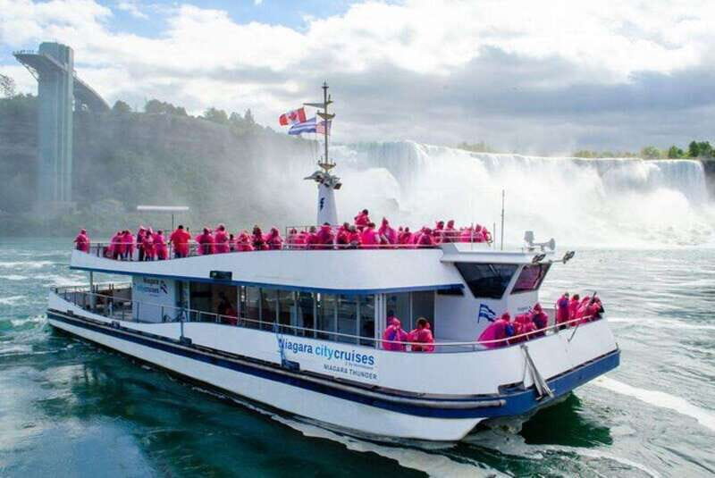 Niagara Falls Day Tour with Boat Ride & Journey Behind Falls - Key Points