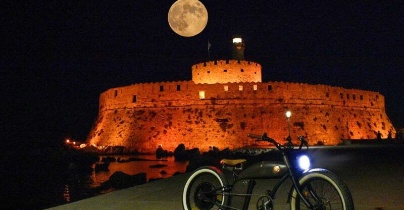 night-rhodes-old-town-gastro-e-bike-tour-with-drink-meze