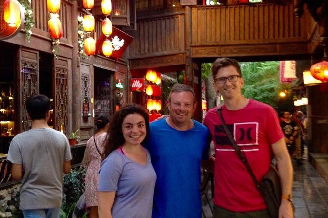 NIGHT TOUR on a Bamboo Bicycle - plus Taste Local Snacks at Food Alley - Enjoying Local Flavors at Food Alley