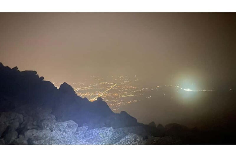 Night view of Sofia, mountain hiking tour to Kamen del Peak. - What to Expect from the Tour