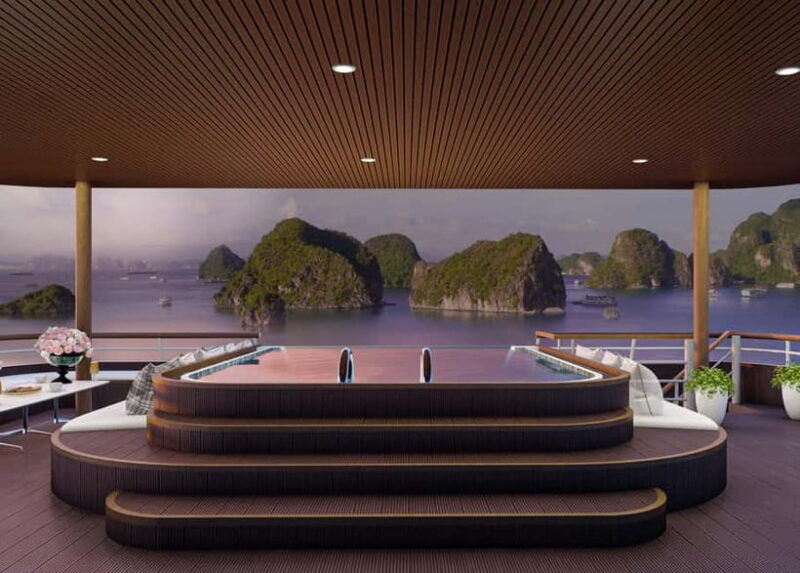 Ninh Binh: Lan Ha, Halong bay luxury cruises with balcony - Key Points