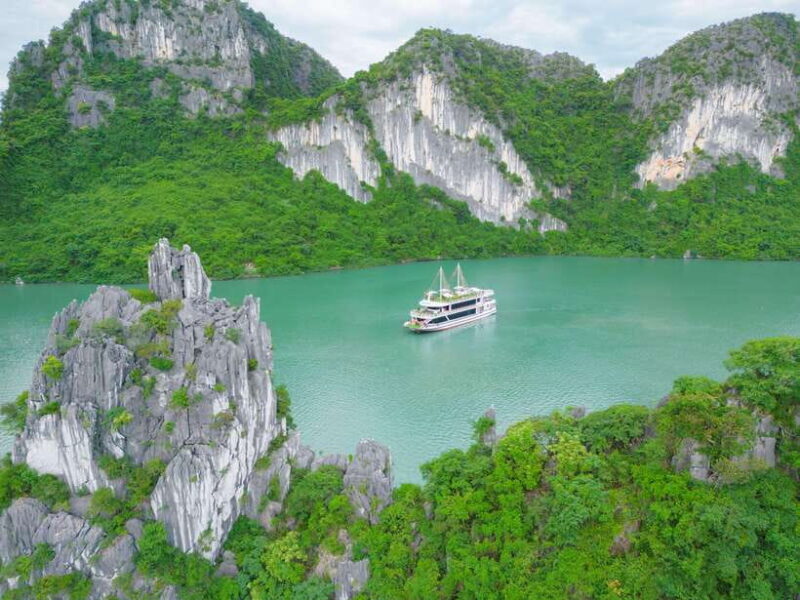 Ninh Binh: Luxury Day Cruise to Stunning Ha Long Bay + Lunch - Surprising Cave