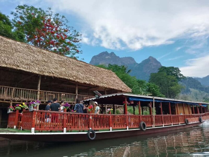 Nongkhiaw Easy Sunset Boat cruise - Key Points