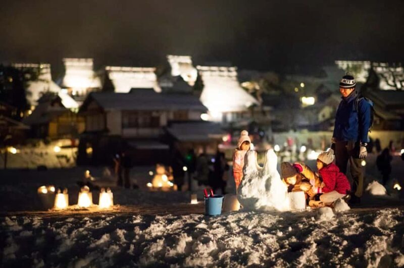 North Kyoto: Miyama Winter Lanterns Festival & Ine Day Tour - Key Points