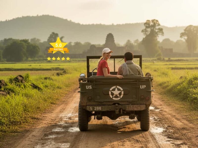 Not Your Usual Tour: Beng Mealea Jeep Adventure - A Peaceful Countryside Picnic and Return to Siem Reap