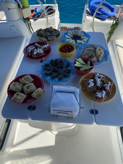 Notos day sailing cruise - The Itinerary in Detail
