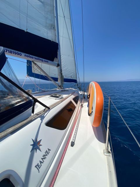 Notos half-day cruise - How the Itinerary Breaks Down