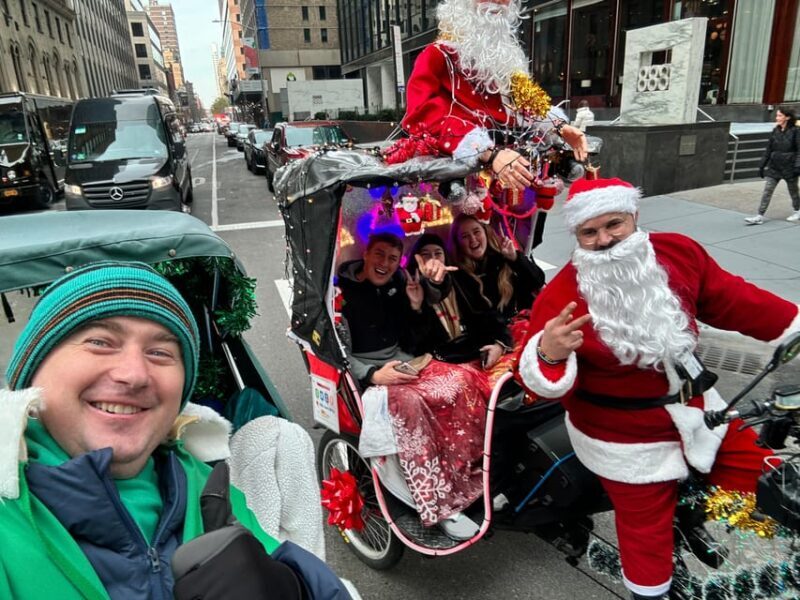 NYC: Elf & Home Alone 2 Locations Central Park Pedicab Tour - The Experience: Pros and Cons