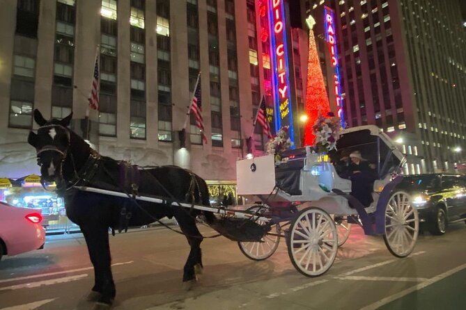 nyc-rockefeller-center-christmas-lights-horse-carriage-ride