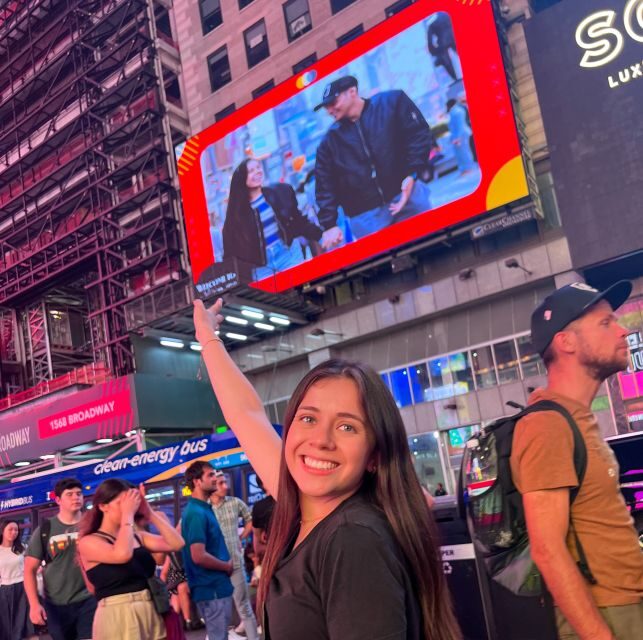 NYC: See Yourself on a Times Square Billboard for 24 Hours - Authentic Experiences from Reviewers
