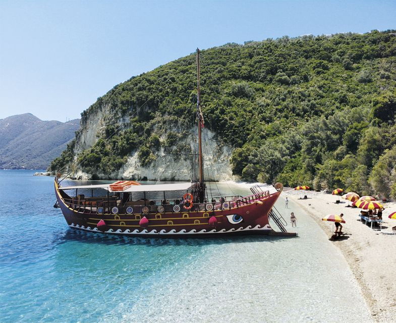 nydri-full-day-wooden-boat-cruise-with-bbq-drinks