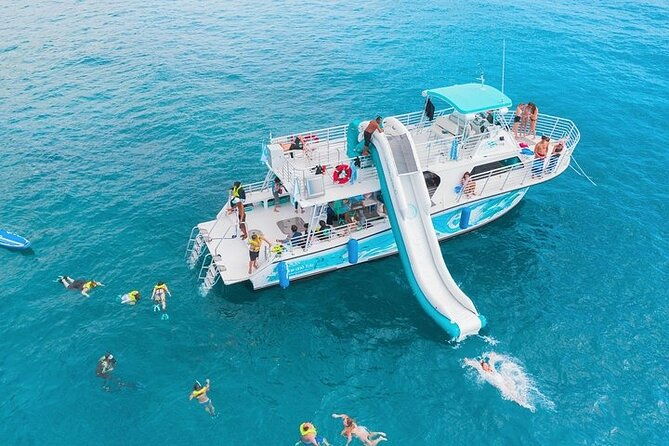 oahu-dolphin-watch-with-turtle-snorkel-water-slide