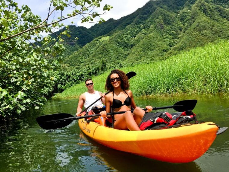 oahu-kahana-rainforest-river-4-hour-kayak-rental