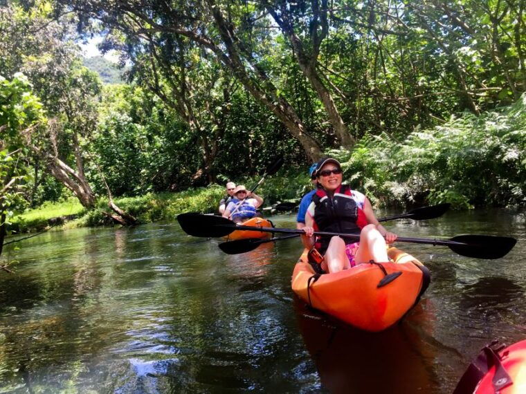 oahu-kahana-rainforest-river-4-hour-kayak-rental