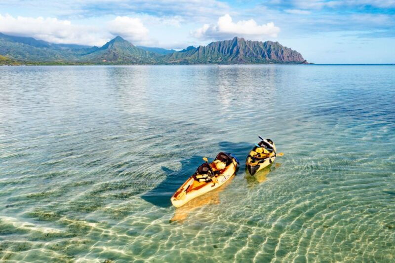 oahu-kaneohe-self-guided-sandbar-kayaking-experience