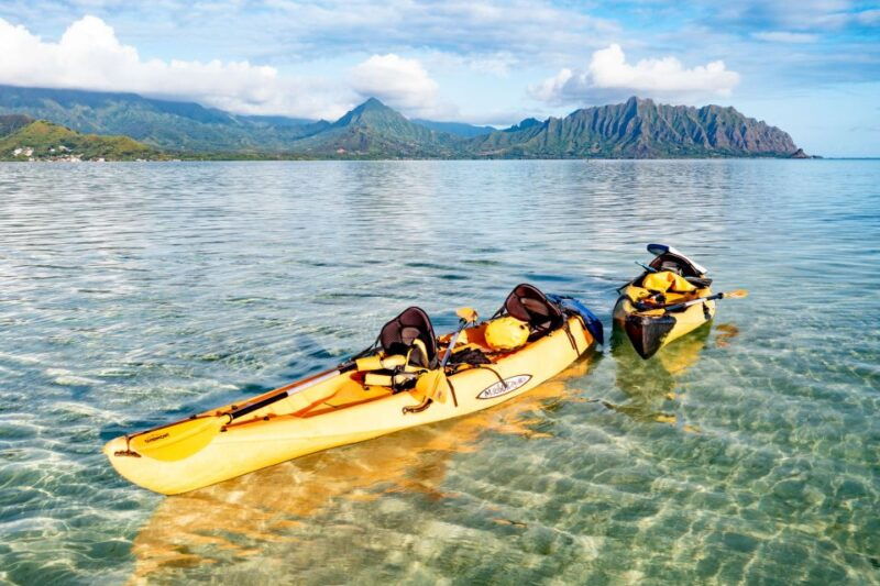 oahu-kaneohe-self-guided-sandbar-kayaking-experience