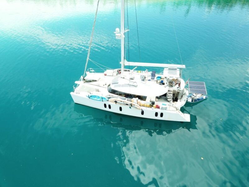 oahu-luxury-50-catamaran-cruise-with-snorkeling-and-sunset