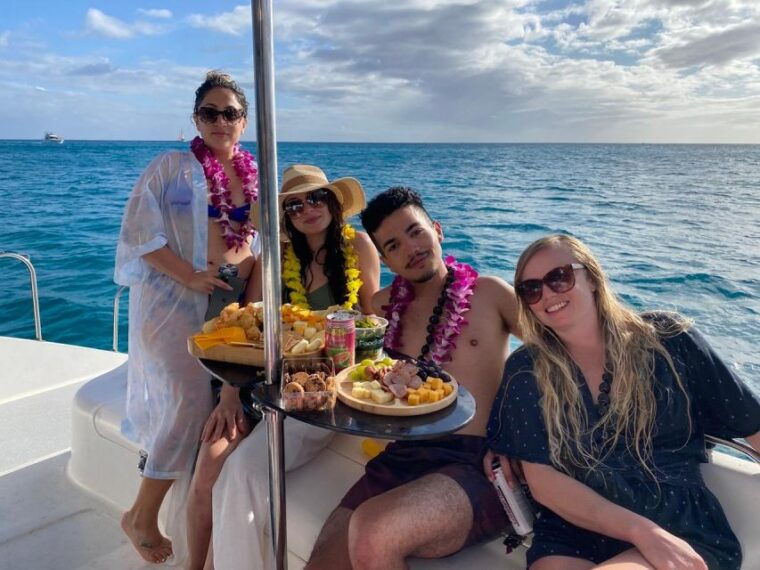 oahu-private-catamaran-sunset-cruise-optional-snorkeling