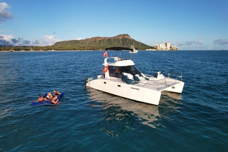 oahu-private-catamaran-sunset-cruise-optional-snorkeling