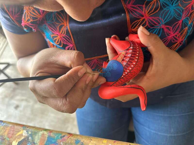 oaxaca-monte-alban-alebrije-workshop-and-black-pottery