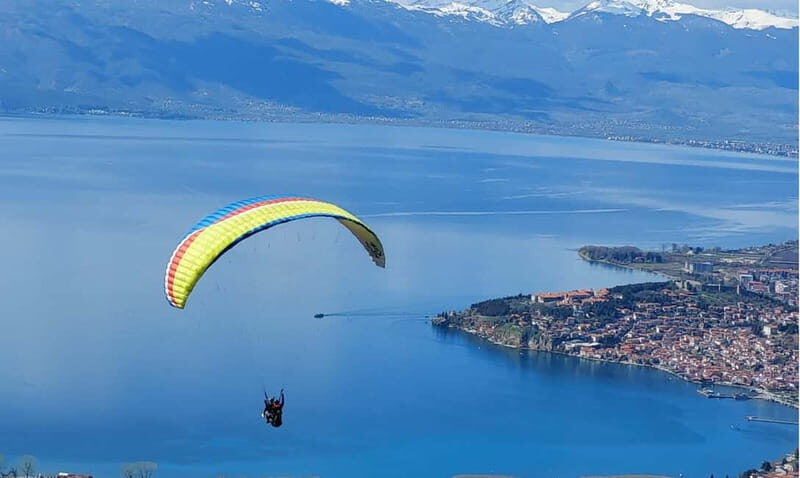 Ohrid: Paragliding Experience with Pick-up - The Sum Up
