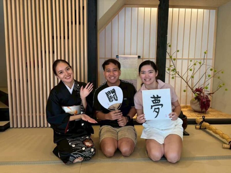 OKADAKyoto Japanese Calligraphy experience (shodo) - Discover the Beauty of Japanese Calligraphy with OKADAKyoto
