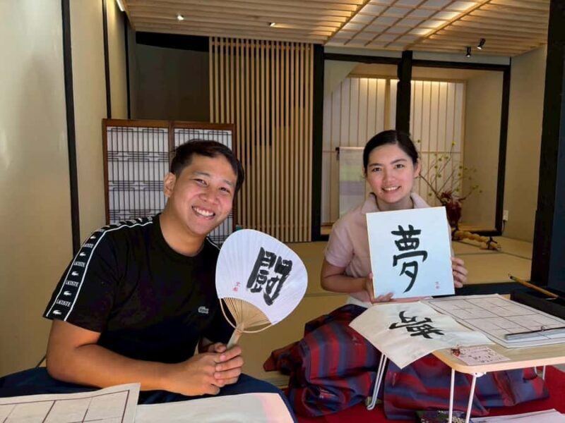 OKADAKyoto Japanese Calligraphy experience (shodo) - FAQs