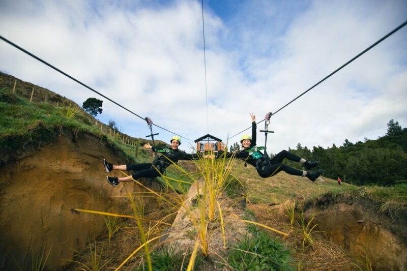 Okere Falls: Zipline over Waterfalls Experience - Key Points