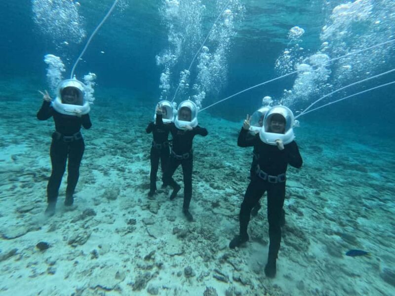 Okinawa Blue CaveDivingSea Walk by boat in Onna | 8 Perks - Frequently Asked Questions