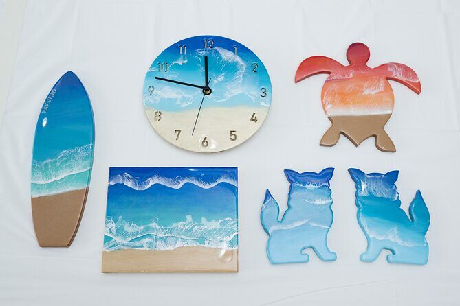 Okinawa Blue Wave Resin Art Class in Naha | Next Day Pickup - Who Will Love This Experience?