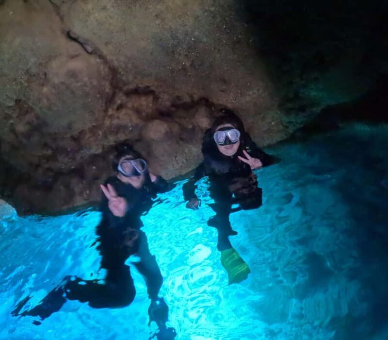 Okinawa BlueCaveSnorkeling in Onna village (free benefits) - Key Points