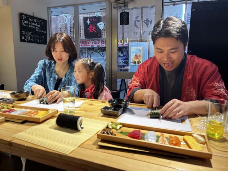 Okinawa Naha: Sushi Making Class near Kokusai-dori - Key Points