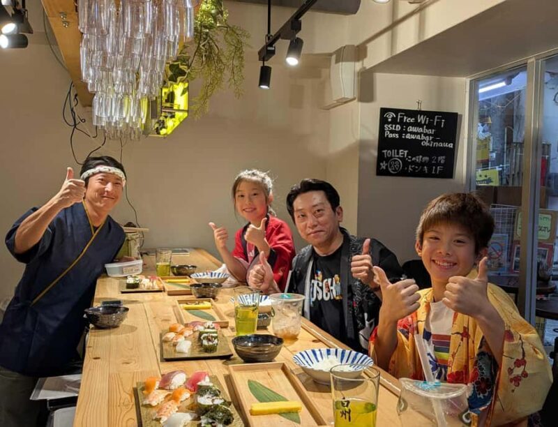 Okinawa Naha: Sushi Making Class near Kokusai-dori - What to Expect from the Sushi Making Class