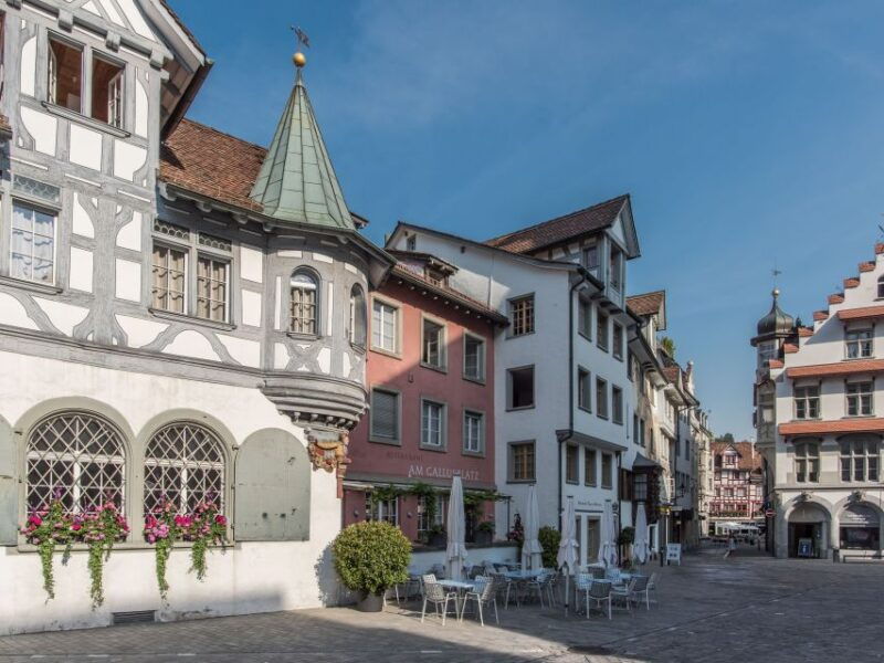 Old town walking tour in St.Gallen with textile museum - Key Points