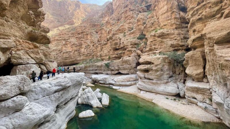 Oman: Wadi Shab, Bimmah Sinkhole, and Fins Beach Camping - Bimmah Sinkhole: A Unique Natural Phenomenon