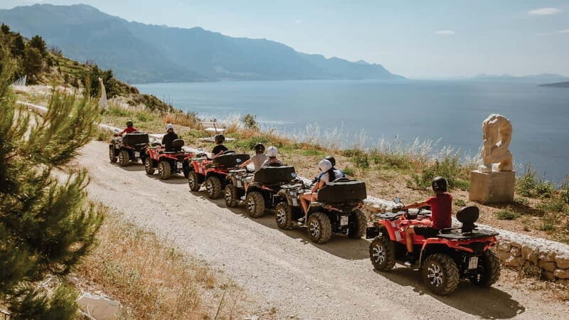 Omi/Split Expedition: 65 km Quad Tour to Hidden Waterfalls - Key Points