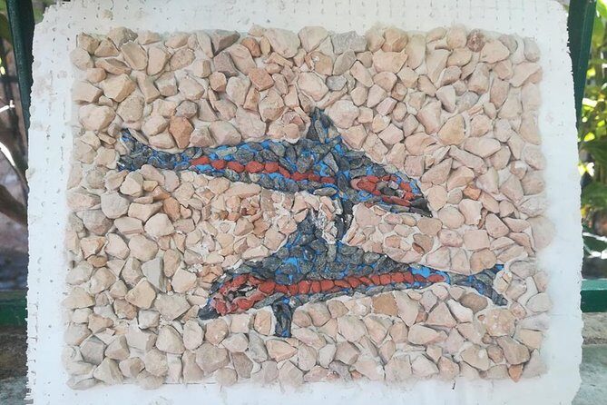 One day mosaic workshops in the Southern Peloponnese - The Finish and Takeaway