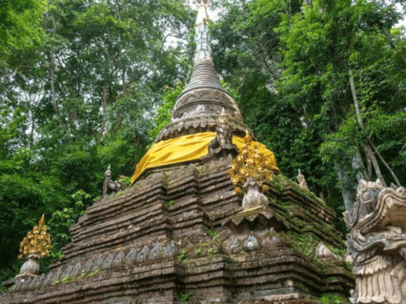 one-day-private-tour-with-driver-temples-mae-sa-waterfall