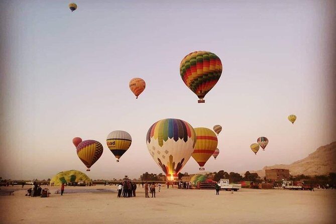 One Day Sunrise Balloon, Sunset Felucca ride, Luxor full-day tour - Exploring the West Bank: Tombs, Statues & Valleys