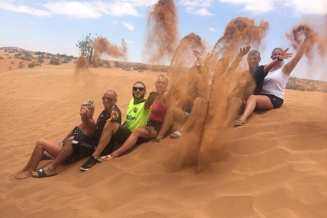 One day tour to small Sahara and massa - Starting the Day: Dune Bashing and Beach Visits