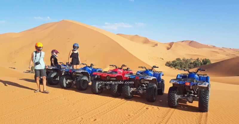 One Hour Sahara Desert Quad Biking tour - Guides and Safety