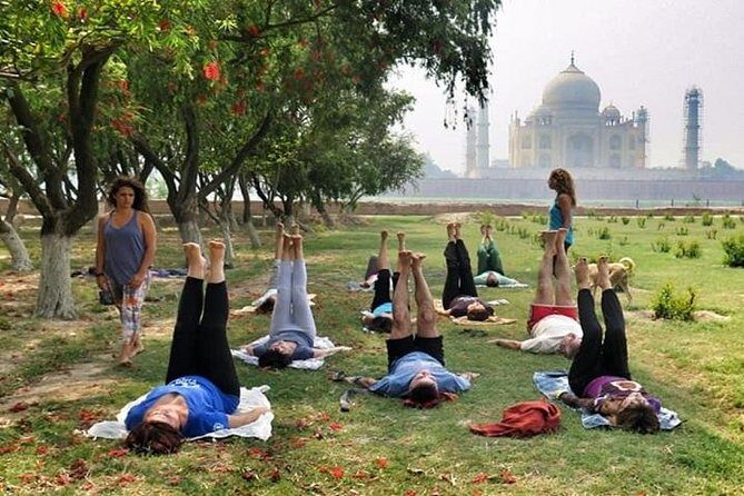 One Hour Yoga Session with view of the beautiful Taj Mahal - Key Points