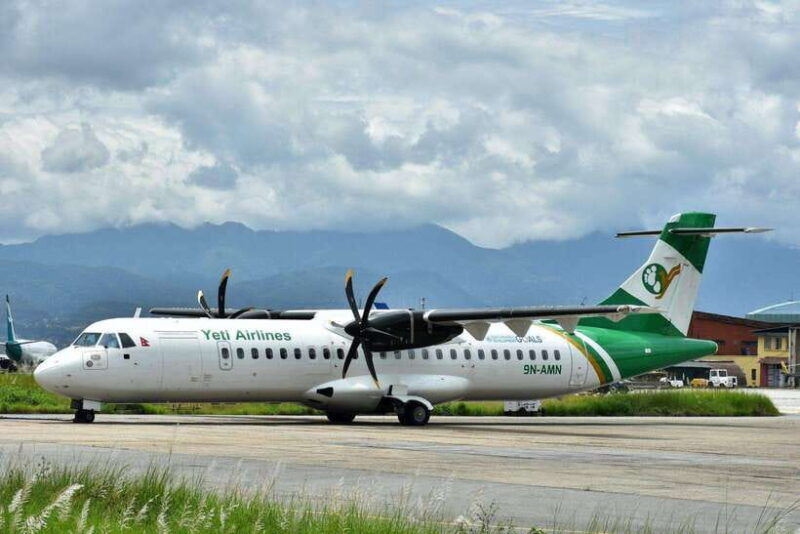 one-way-flight-from-bhairawaha-to-kathamndu