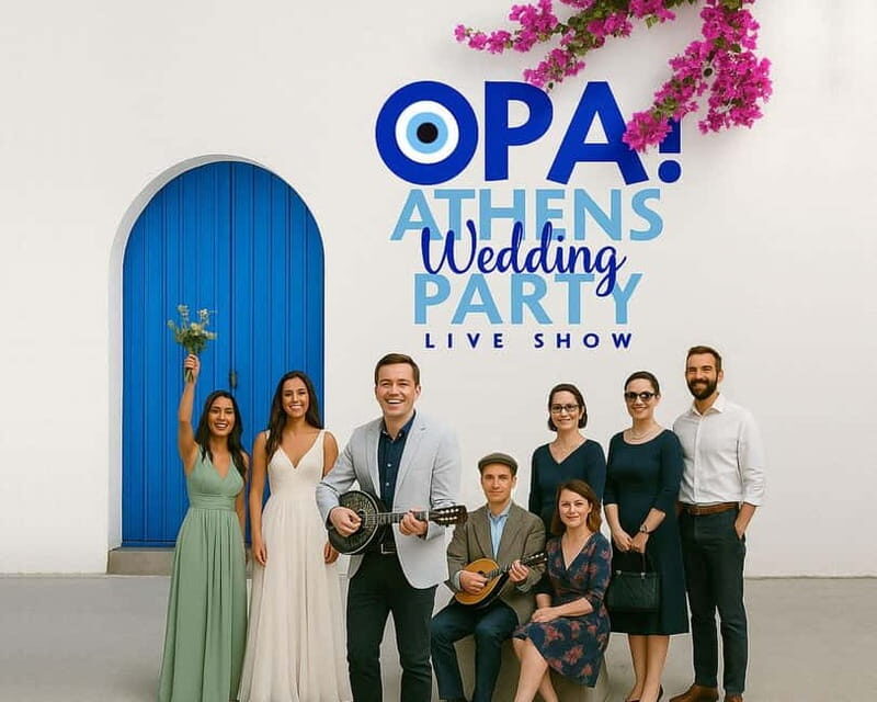 OPA! Athens Wedding Party - Live Show FOOD & DRINKS - What to Expect from the Greek Wedding Party Experience