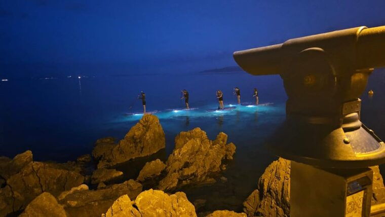 opatija-guided-sup-paddleboarding-adventure-at-night