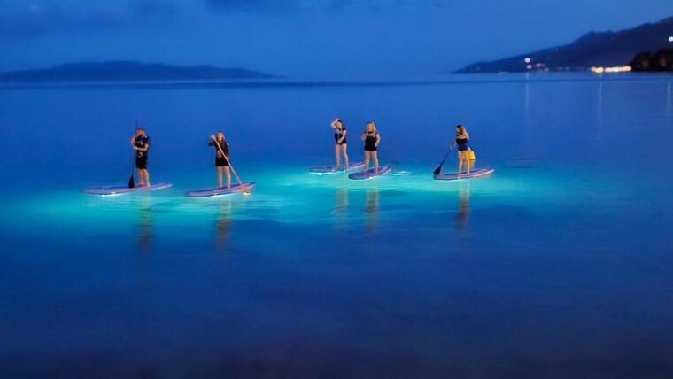opatija-guided-sup-paddleboarding-adventure-at-night