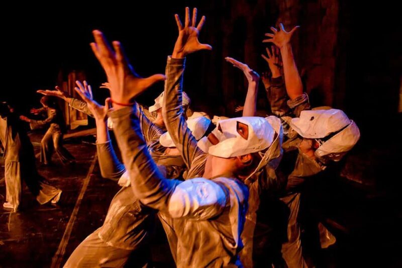 Open-Air Theatre Performance SIX WOMEN in Greek Tragedy - The Setting: A Night Under the Stars in Classical Athens
