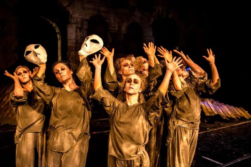 Open-Air Theatre Performance SIX WOMEN in Greek Tragedy - The Masks: An Interactive Glimpse into Theatrical Origins